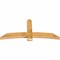 Ekena Millwork Bellingham Rough Sawn Timber Gable Bracket, Western Red Cedar, 72"W x 33"H x 4"D x 6"F, 11/12 Pitch GBW072X33X0406BEL00RWR - alternate 2